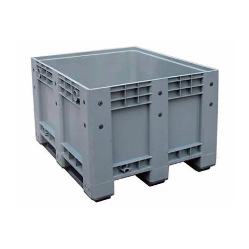 Black collapsible bulk container