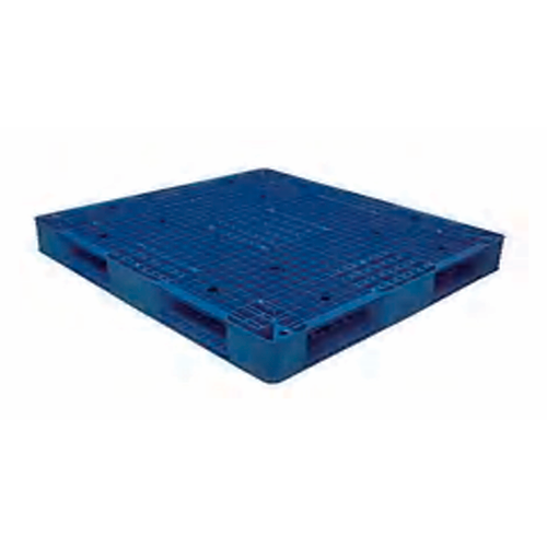Vented deck pallet with 9 legs